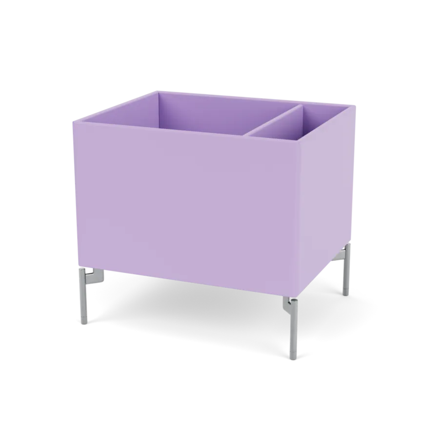 Plantekasse B46,8 cm D38, inkl. ben fra Montana - Iris / Krom - Jacobsen Plus