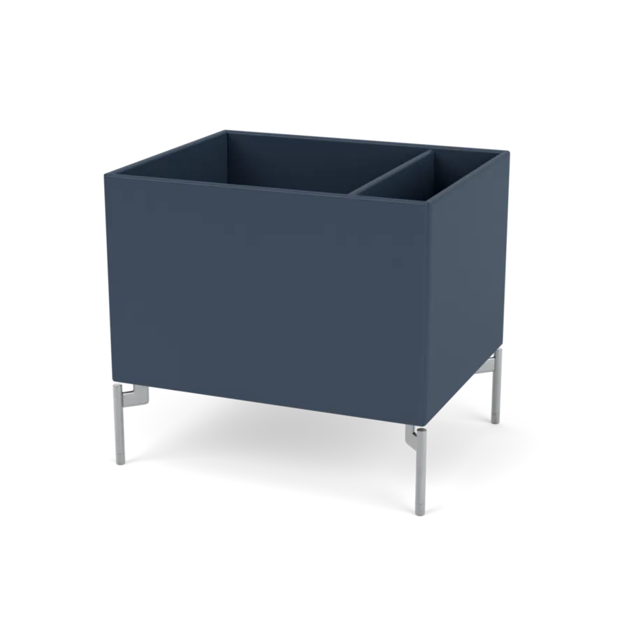 Plantekasse B46,8 cm D38, inkl. ben fra Montana - Juniper / Krom - Jacobsen Plus