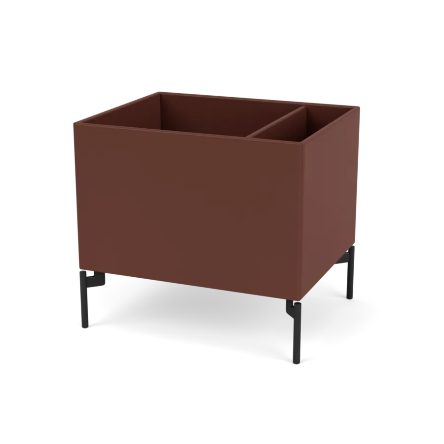 Plantekasse B46,8 cm D38, inkl. ben fra Montana - Masala / Black - Jacobsen Plus