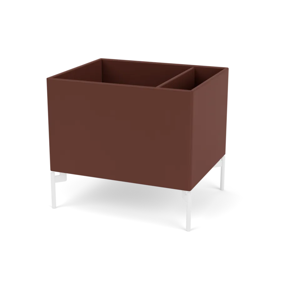 Plantekasse B46,8 cm D38, inkl. ben fra Montana - Masala / Snow - Jacobsen Plus