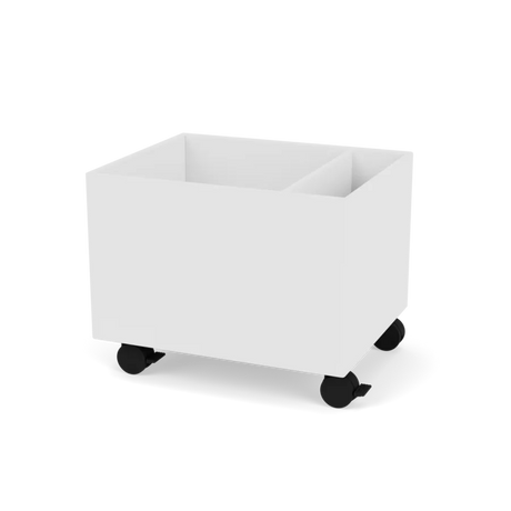 Plantekasse B46,8 cm, inkl. hjul fra Montana - New white / Dybde: 38 cm - Jacobsen Plus