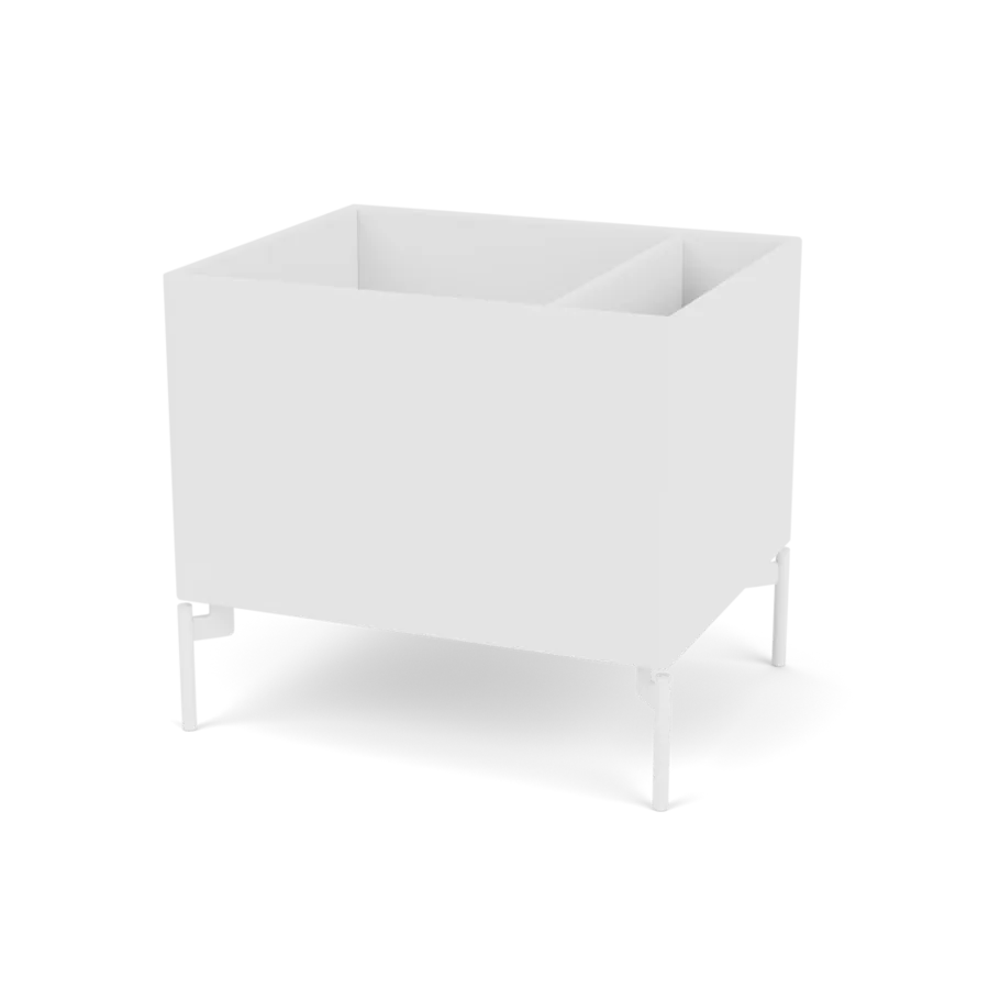 Plantekasse B46,8 cm D38, inkl. ben fra Montana - New white / Snow - Jacobsen Plus