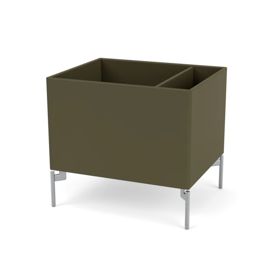 Plantekasse B46,8 cm D38, inkl. ben fra Montana - Oregano / Krom - Jacobsen Plus