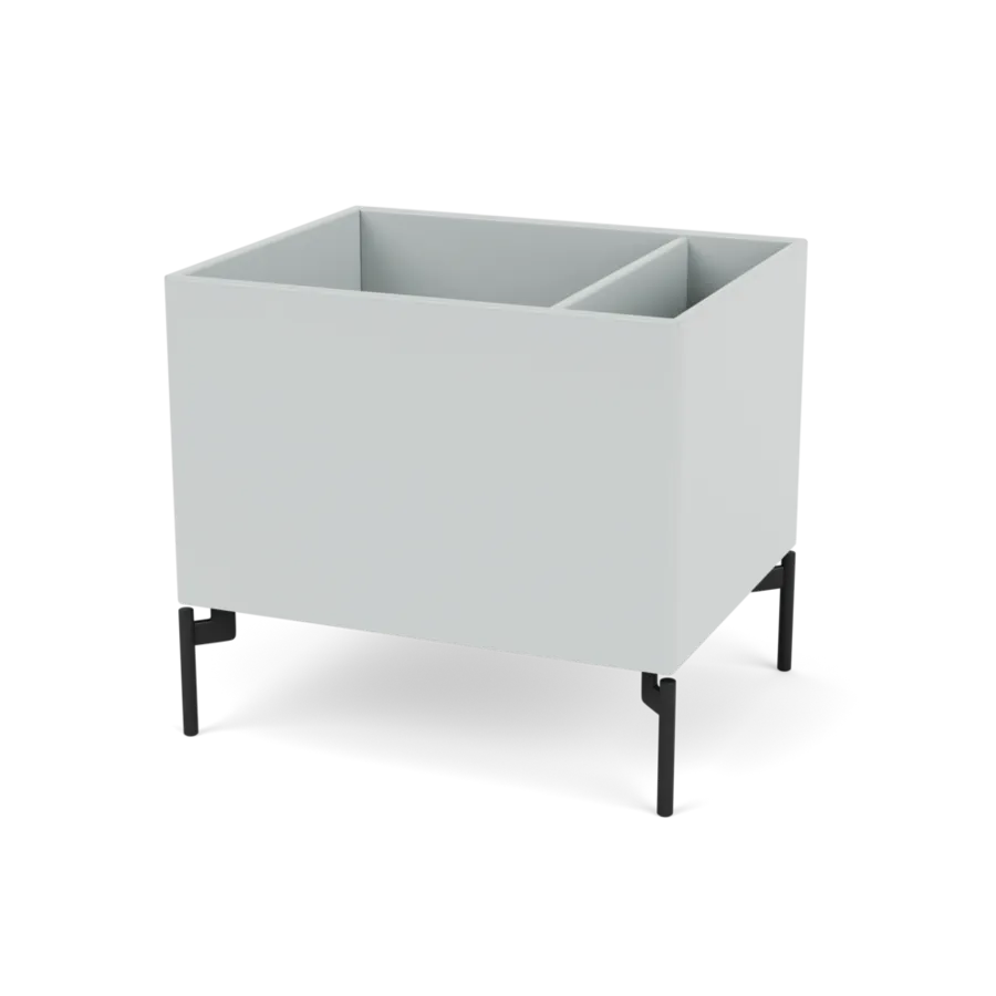 Plantekasse B46,8 cm D38, inkl. ben fra Montana - Oyster / Black - Jacobsen Plus