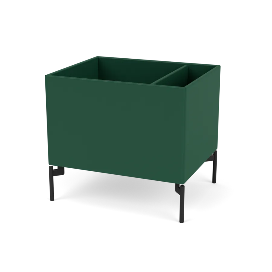 Plantekasse B46,8 cm D38, inkl. ben fra Montana - Pine / Black - Jacobsen Plus