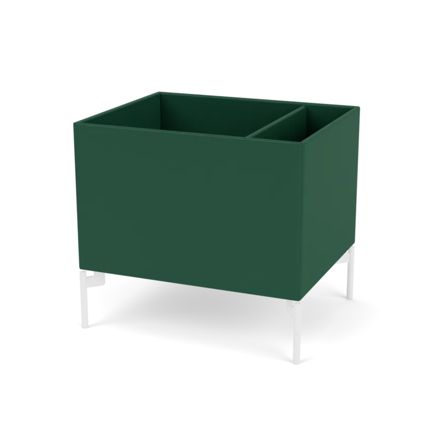 Plantekasse B46,8 cm D38, inkl. ben fra Montana - Pine / Snow - Jacobsen Plus