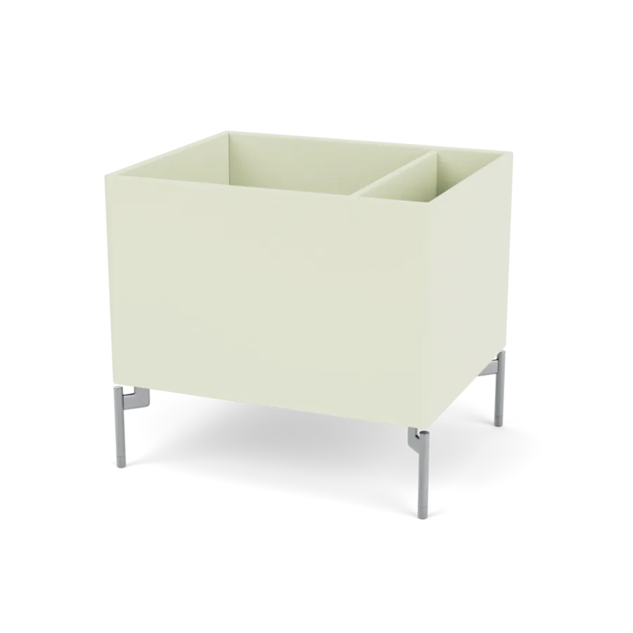 Plantekasse B46,8 cm D38, inkl. ben fra Montana - Pomelo / Krom - Jacobsen Plus