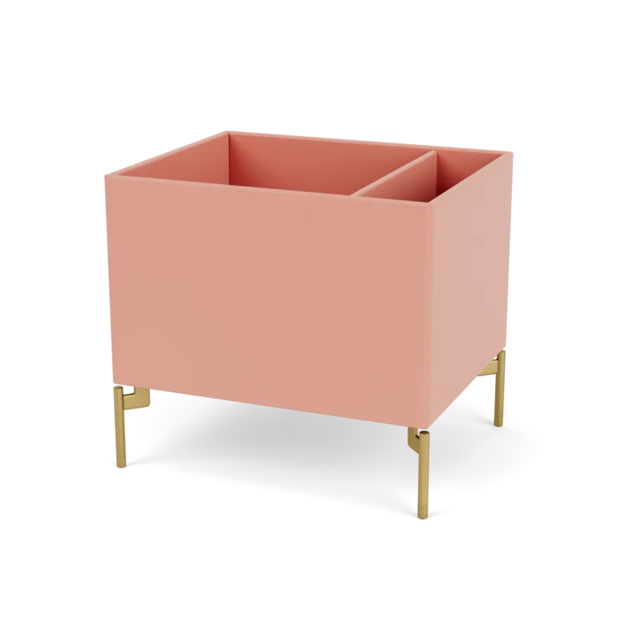 Plantekasse B46,8 cm D38, inkl. ben fra Montana - Rhubarb / Messing - Jacobsen Plus