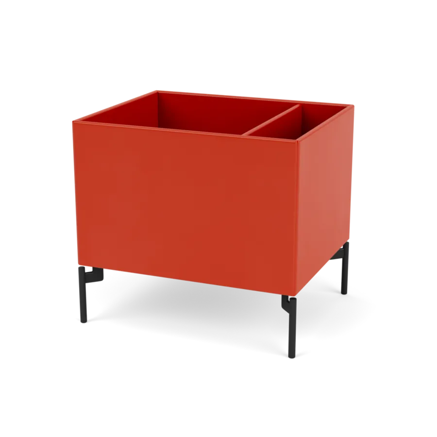 Plantekasse B46,8 cm D38, inkl. ben fra Montana - Rosehip / Black - Jacobsen Plus