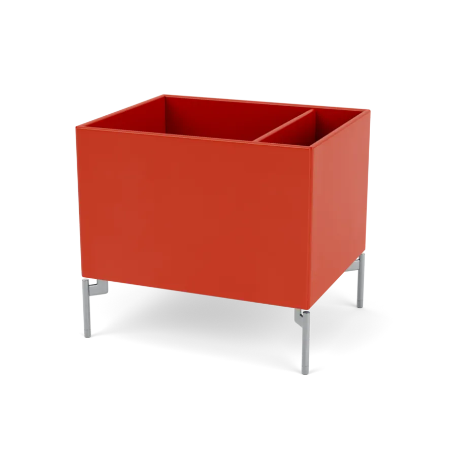 Plantekasse B46,8 cm D38, inkl. ben fra Montana - Rosehip / Krom - Jacobsen Plus