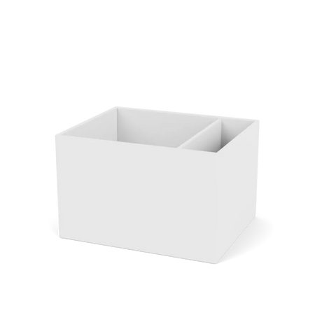Plantekasse B46,8 cm fra Montana - Dybde: 38 cm / Snow - Jacobsen Plus