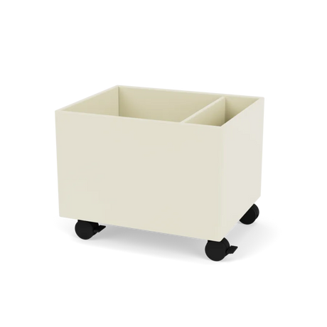 Plantekasse B46,8 cm, inkl. hjul fra Montana - Vanilla / Dybde: 38 cm - Jacobsen Plus