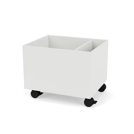 Plantekasse B46,8 cm, inkl. hjul fra Montana - Hvid (white 01) / Dybde: 38 cm - Jacobsen Plus