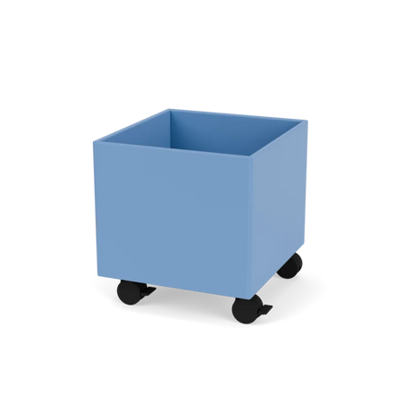 Plantekasse B35,4 cm, inkl. hjul fra Montana - Azure / Dybde: 38 cm - Jacobsen Plus