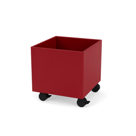 Plantekasse B35,4 cm, inkl. hjul fra Montana - Beetroot / Dybde: 38 cm - Jacobsen Plus