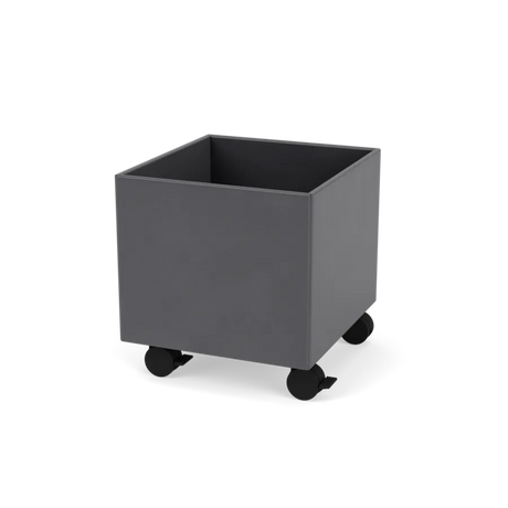 Plantekasse B35,4 cm, inkl. hjul fra Montana - Coal / Dybde: 38 cm - Jacobsen Plus