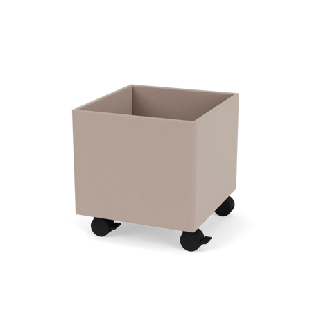 Plantekasse B35,4 cm, inkl. hjul fra Montana - Mushroom / Dybde: 38 cm - Jacobsen Plus