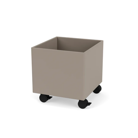 Plantekasse B35,4 cm, inkl. hjul fra Montana - Truffle / Dybde: 38 cm - Jacobsen Plus