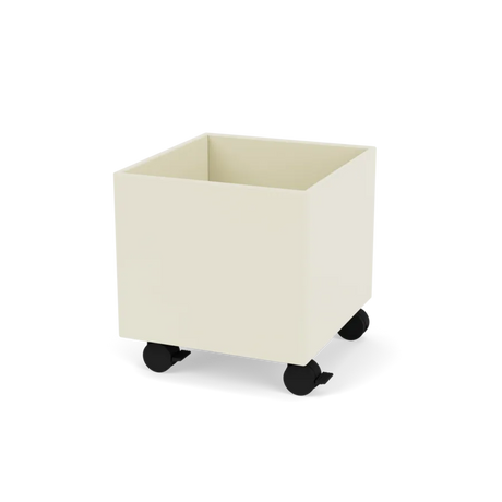 Plantekasse B35,4 cm, inkl. hjul fra Montana - Vanilla / Dybde: 38 cm - Jacobsen Plus