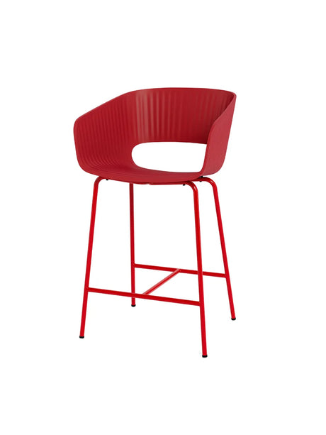 Marée 402 Counterstol fra Montana - Beetroot stel / Beetroot - Jacobsen Plus