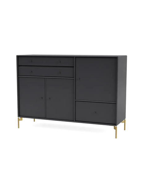 Montana Mega 201202 - Anthracite / Inkl. ben - messing - Jacobsen Plus