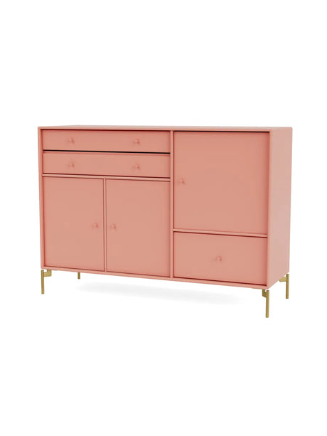 Montana Mega 201202 - Rhubarb / Inkl. ben - messing - Jacobsen Plus