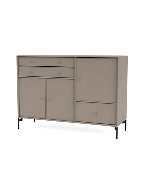 Montana Mega 201202 - Truffle / Inkl. ben - black - Jacobsen Plus