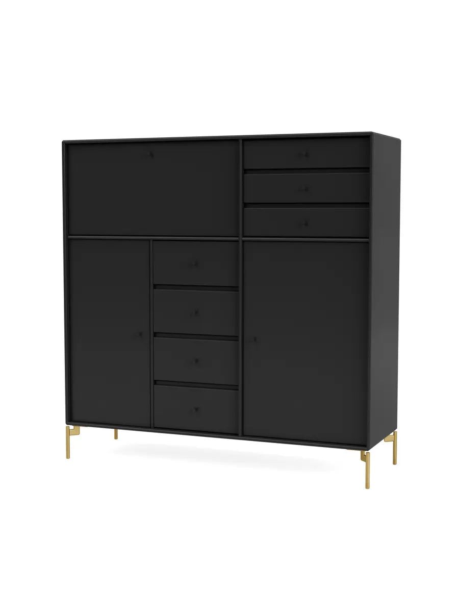 - Black / Inkl. ben - messing - Jacobsen Plus