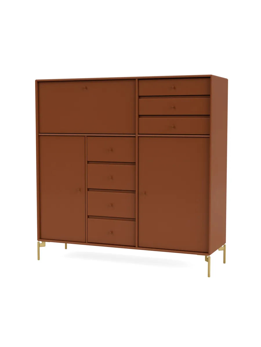 - Hazelnut / Inkl. ben - messing - Jacobsen Plus