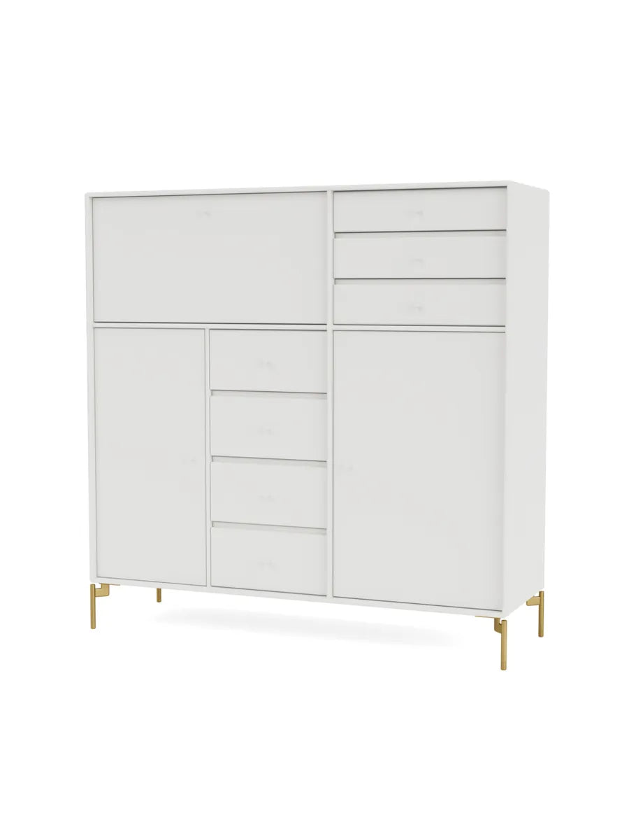 - White / Inkl. ben - messing - Jacobsen Plus