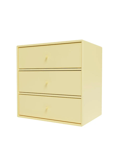 Montana Mini 1007 Modul m. Tre Skuffer - Camomile - Jacobsen Plus
