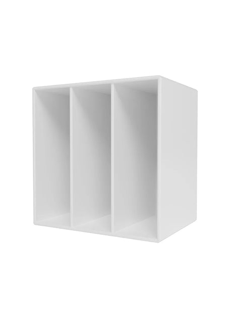 Montana Mini 1104 Modul m. Vertikale Hylder - New white - Jacobsen Plus