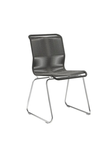 Panton One Stol fra Montana - Paper Black 602 / Chrome 43 - Jacobsen Plus