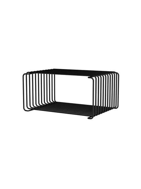 Panton Wire Single Half Height D25,7 fra Montana - Black - Jacobsen Plus