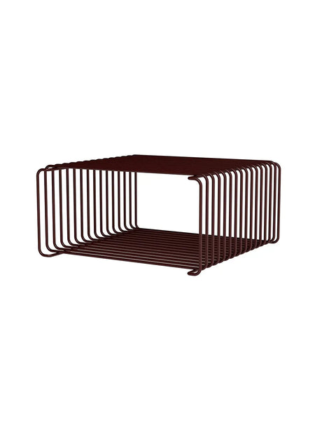 Panton Wire Single Half Height D34,8 fra Montana - Black Red - Jacobsen Plus