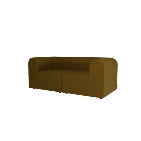 Paradigm 2-personers sofa med armlæn fra Montana - Steelcut 985 - Jacobsen Plus