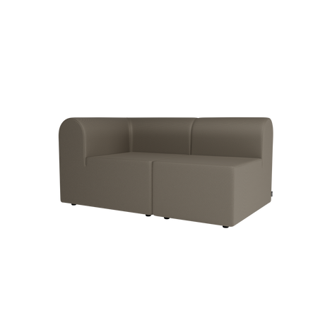 Paradigm Sofa 2-Seater m. åben ende højre fra Montana - ReWool 218 - Jacobsen Plus
