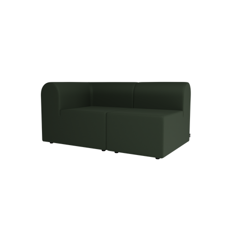 Paradigm Sofa 2-Seater m. åben ende højre fra Montana - Steelcut 975 - Jacobsen Plus