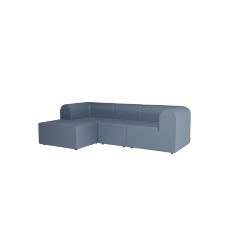 Paradigm 3-personers sofa med pouf venstre fra Montana - Hero 732 - Jacobsen Plus