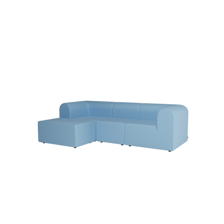 Paradigm 3-personers sofa med pouf venstre fra Montana - Nobel 66266 - Jacobsen Plus