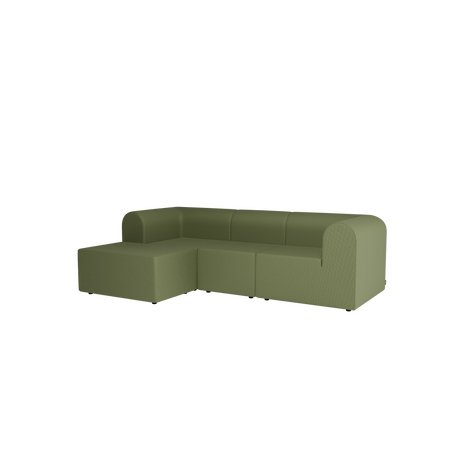 Paradigm 3-personers sofa med pouf venstre fra Montana - Nobel 68303 - Jacobsen Plus