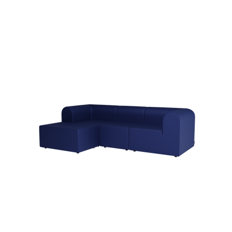 Paradigm 3-personers sofa med pouf venstre fra Montana - Sabi 771 - Jacobsen Plus