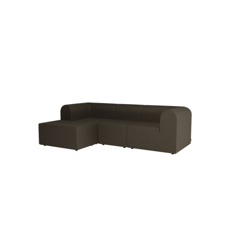 Paradigm 3-personers sofa med pouf venstre fra Montana - Technicolour 0260 - Jacobsen Plus