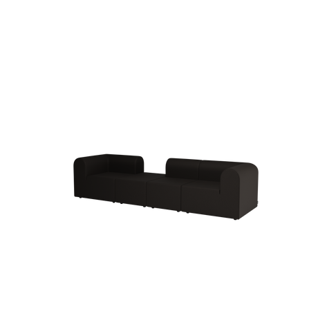 Paradigm 4-personers sofa med armlæn fra Montana - Vidar 386 - Jacobsen Plus