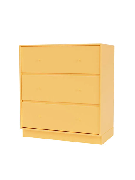 Carry Kommode inkl. sokkel fra Montana - Acacia / Sokkel 7 cm - Jacobsen Plus