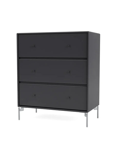 Carry Kommode inkl. ben fra Montana - Anthracite / Krom - Jacobsen Plus