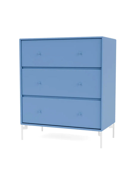 Carry Kommode inkl. ben fra Montana - Azure / Snow - Jacobsen Plus