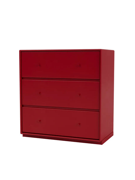 Carry Kommode inkl. sokkel fra Montana - Beetroot / Sokkel 3 cm - Jacobsen Plus