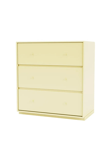 Carry Kommode inkl. sokkel fra Montana - Camomile / Sokkel 3 cm - Jacobsen Plus