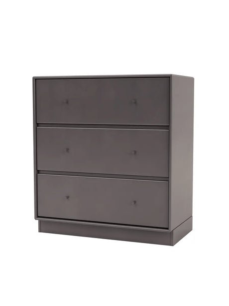 Carry Kommode inkl. sokkel fra Montana - Coffee / Sokkel 7 cm - Jacobsen Plus